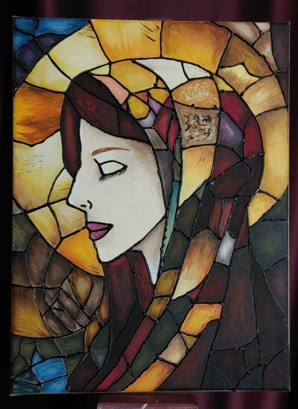 Lice sa Crkvenog Prozora / Face from a Church Window